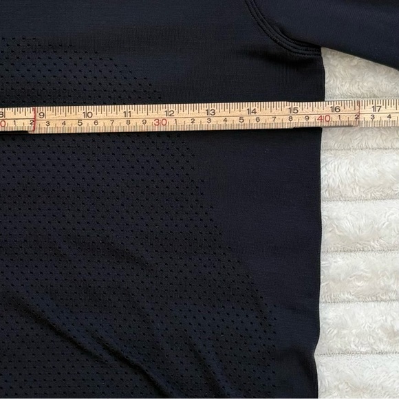 LULULEMON Breeze By Long Sleeve Navy Blue Size 4 - Picture 7 of 10